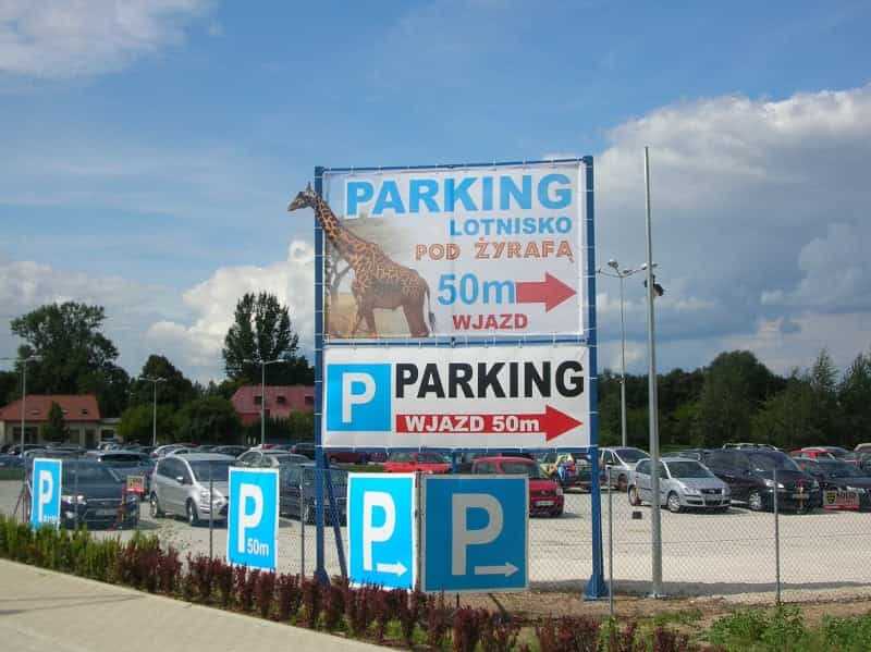 Zdjęcie Wrocław Parking Lotnisko | Parking Pod Żyrafą