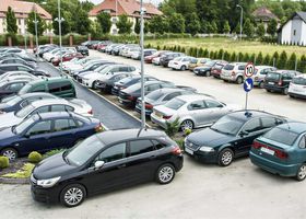 Zdjęcie parkingu Rondo przy lotnisku