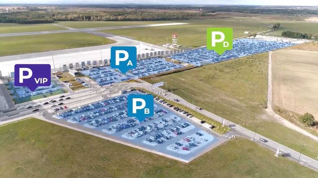 Zdjęcie mapy parkingów Wrocław Parking Lotnisko | Oficjalny Parking Lotnisko